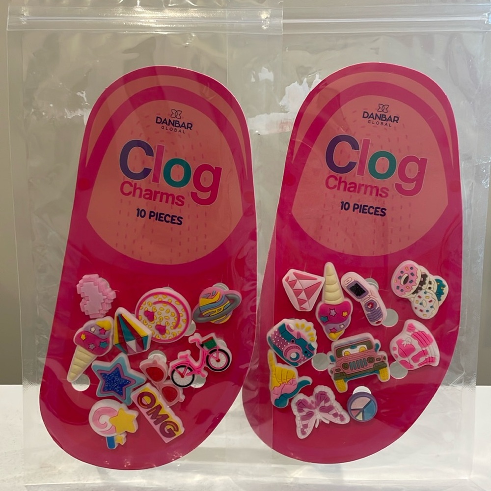 New 20 piece Assorted Crocs Shoe Charms by Danbar